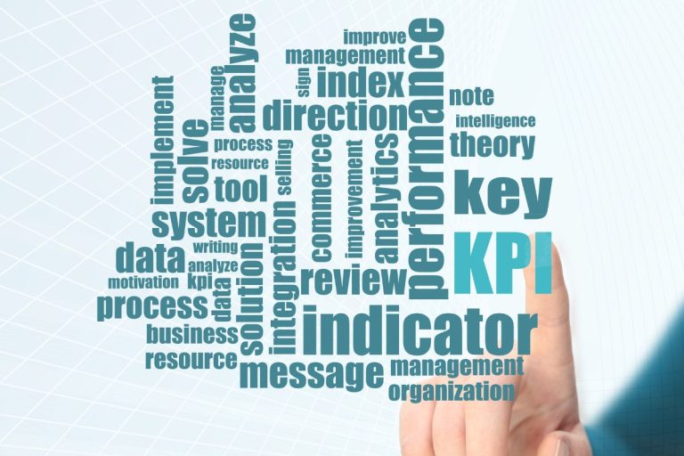 Tulisan KPI (key performance indicator).